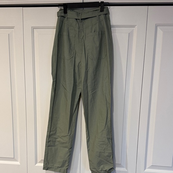 Womens Sage Green Chinos - Picture 4 of 6